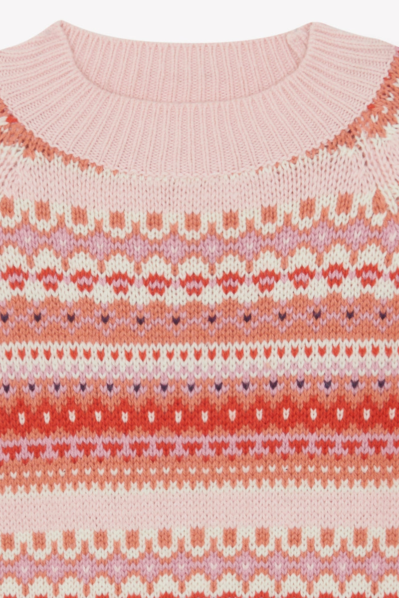 Pull - Joris Jacquard Peach