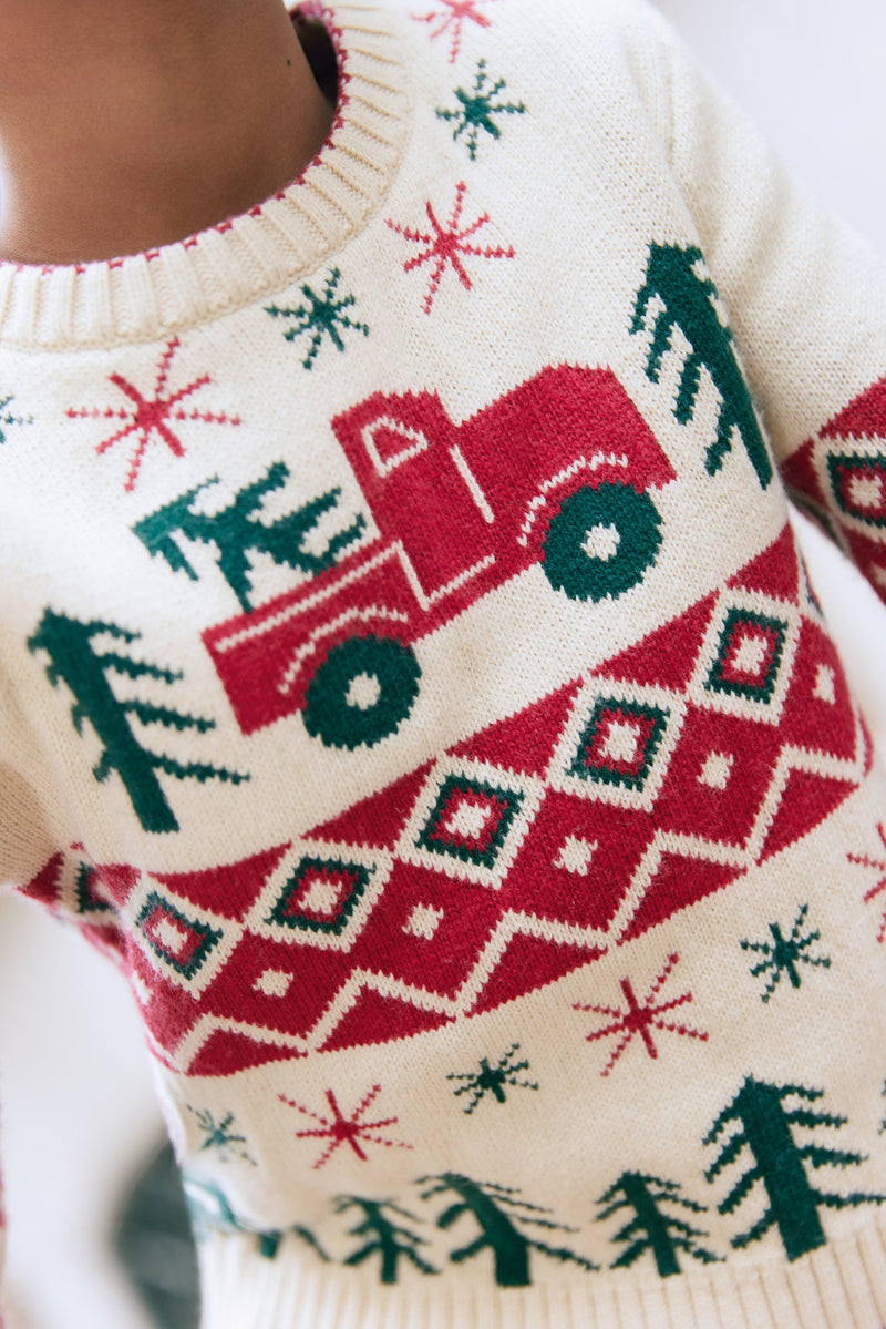 Pull - Joel Jacquard Beige