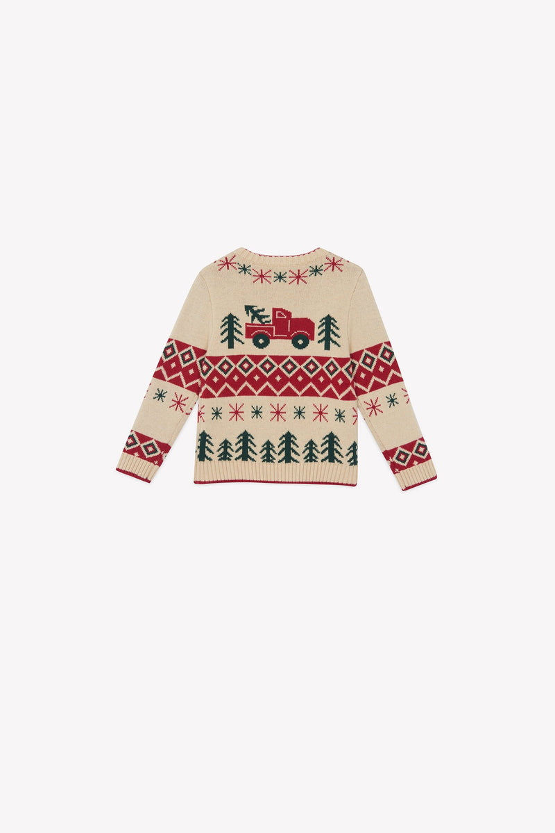 Pull - Joel Jacquard Beige