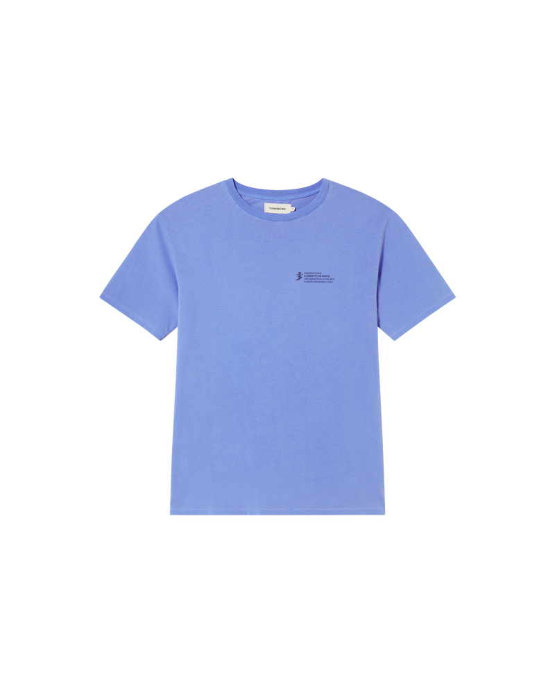 Camiseta Indigofera FTP unisex sostenible  - silueta