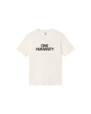 Camiseta blanca One humanity sostenible - silueta 4