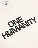 Camiseta blanca One humanity sostenible - silueta 5