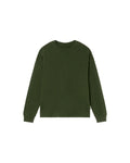 Camiseta gruesa verde hemp Doug sostenible - silueta 3