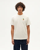 Camiseta blanca Bubbles sostenible-1