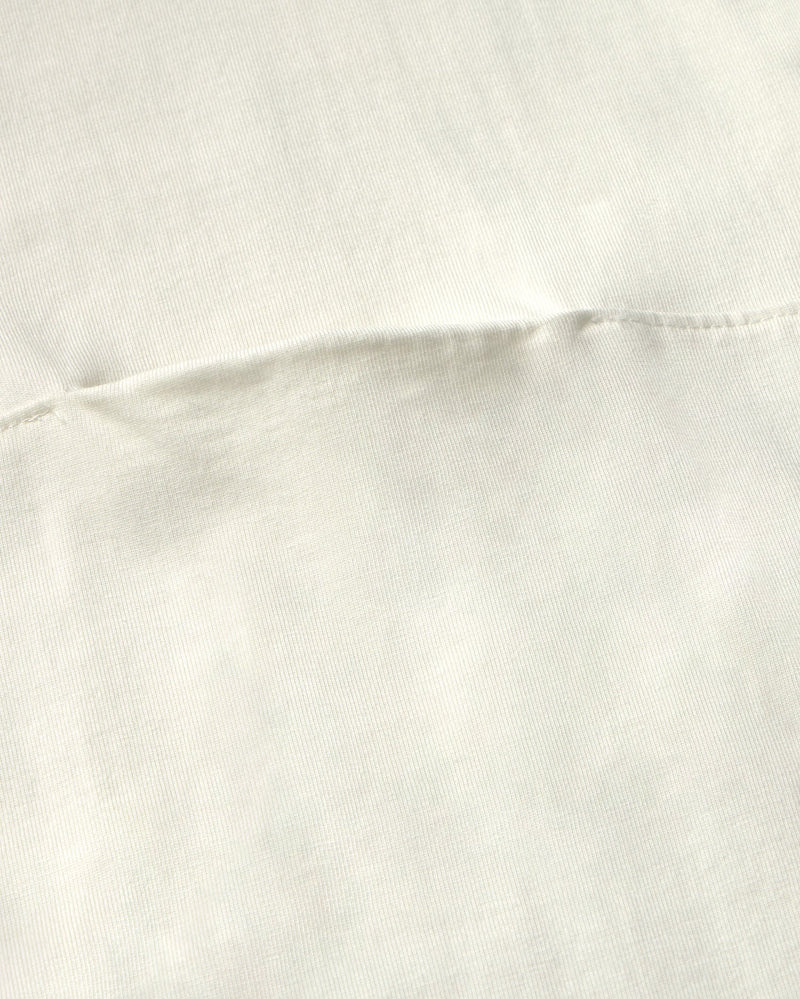 Camiseta blanca Hank sostenible - silueta 1