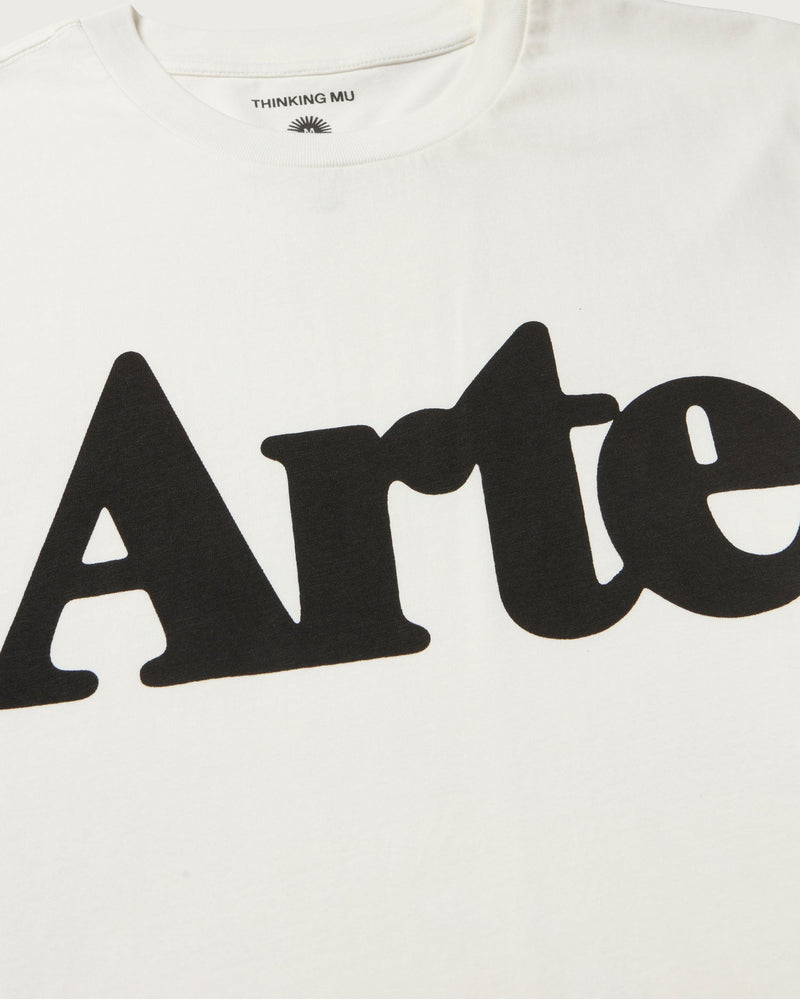 Camiseta blanca arte Zach sostenible - silueta 3