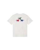 Camiseta blanca perritos Zach sostenible - silueta 2