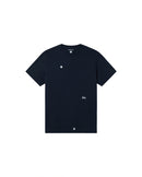 Camiseta navy solsol Zach sostenible - silueta 1