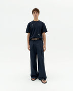 Zach sustainable navy solsol T-shirt-2