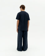 Zach sustainable navy solsol T-shirt-4