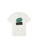 Camiseta blanca trees Zach sostenible - silueta 1