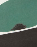 Camiseta blanca trees Zach sostenible - silueta 3