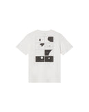 Camiseta blanca pocket Zach sostenible - silueta 2