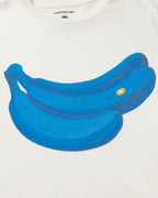 T-shirt blanca bananas Zach sostenible - silueta 3