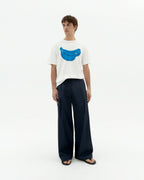 T-shirt blanca bananas Zach sostenible-2