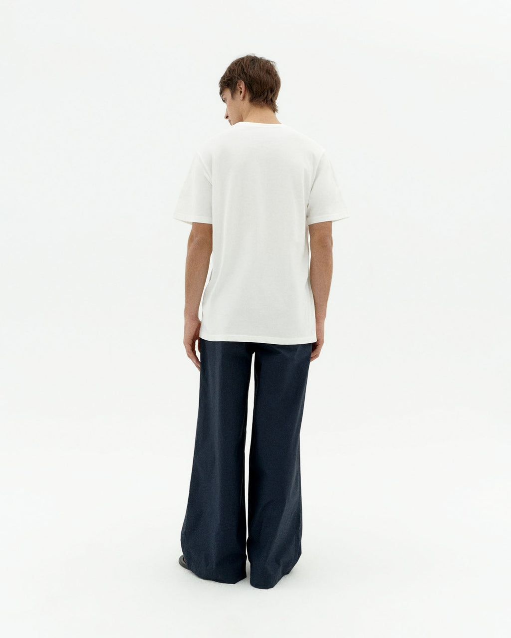 T-shirt blanca bananas Zach sostenible-4