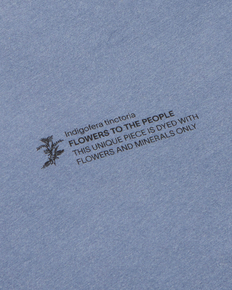 Camiseta indigofera tinctoria FTP unisex - silueta 2