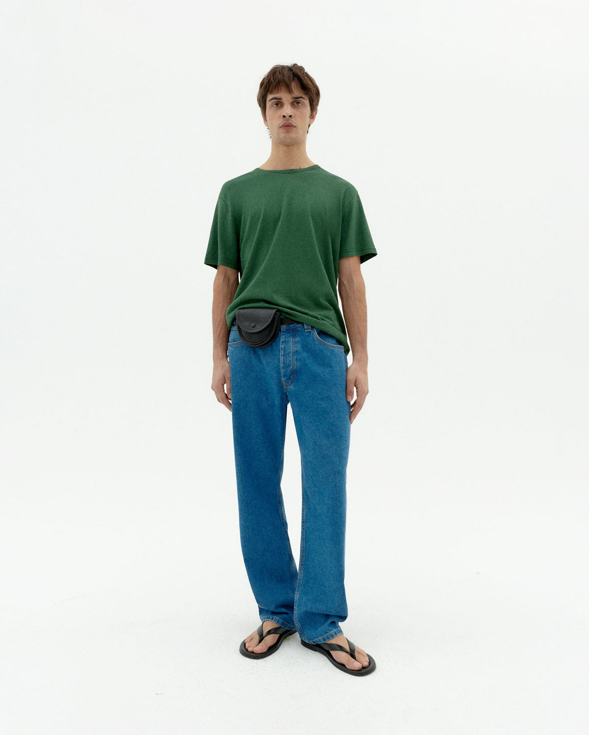 T-Shirt En Chanvre - Vert