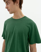 T-Shirt En Chanvre - Vert