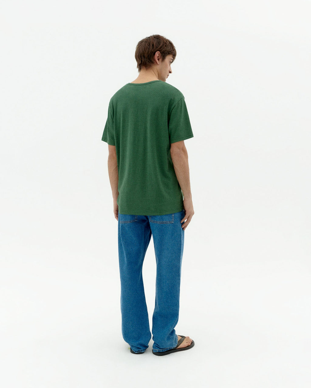 T-Shirt En Chanvre - Vert