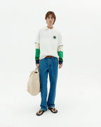 Camiseta blanca sol type Aaron sostenible-2