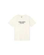 Camiseta blanca classic sol Zach sostenible - silueta 1