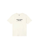 Camiseta blanca classic sol Zach sostenible - silueta 1