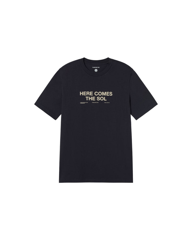 Camiseta navy classic sol Zach sostenible - silueta 2