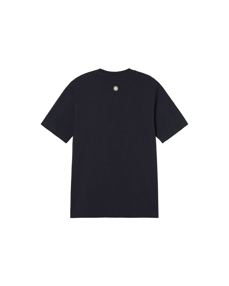 Camiseta navy classic sol Zach sostenible - silueta 1