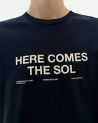 Navy classic sun Zach sustainable T-shirt-3
