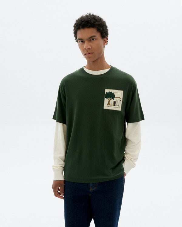 Shirt bordada house Aaron sostenible - 1