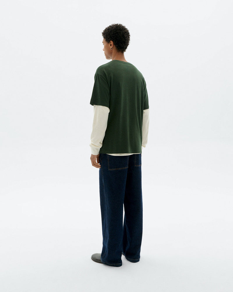 Camiseta bordada house Aaron sostenible - 4