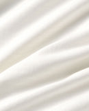 Camiseta blanca bordada flower TM Zach sostenible silueta - 3