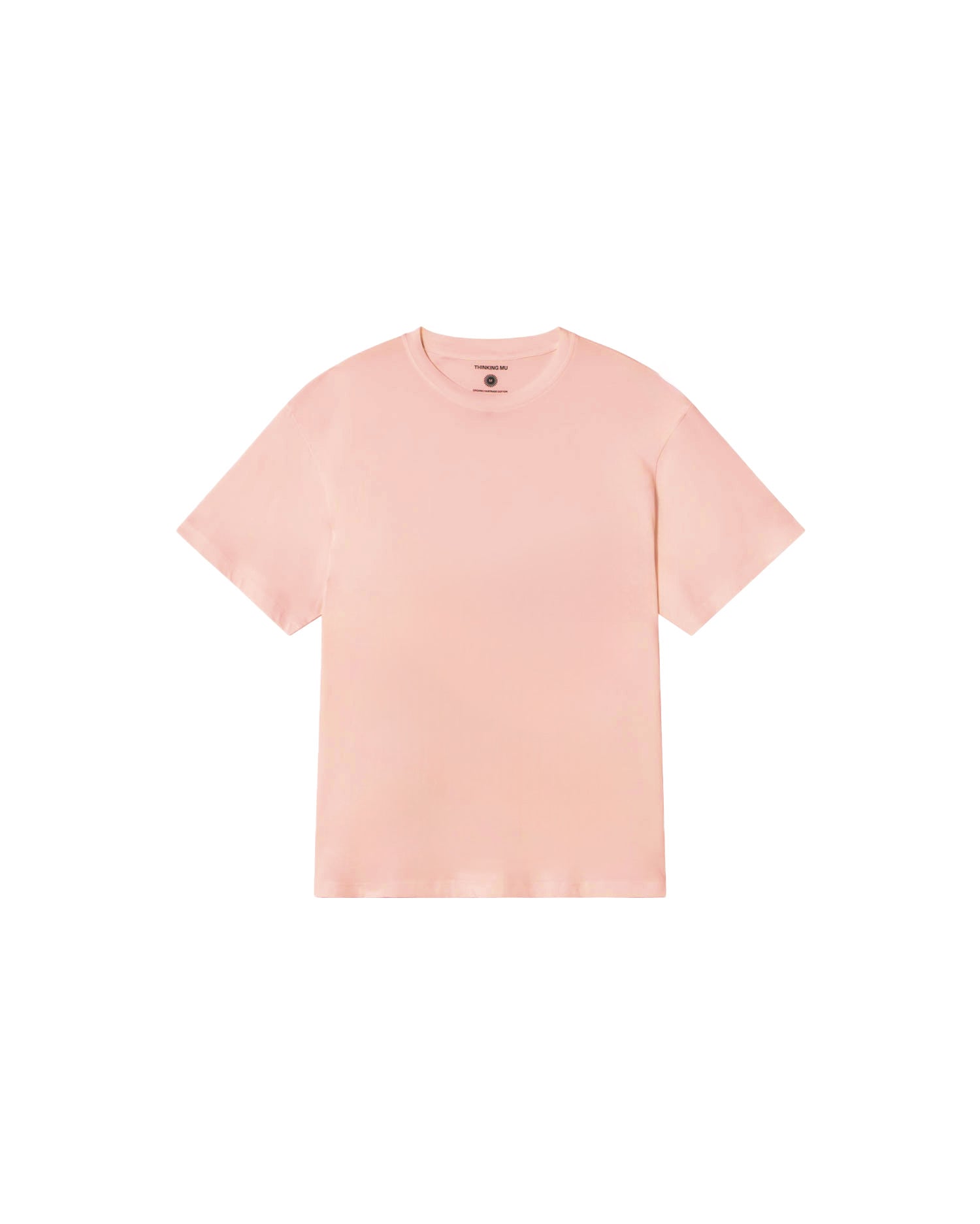 T-shirt pink Aaron sostenible - silueta 1