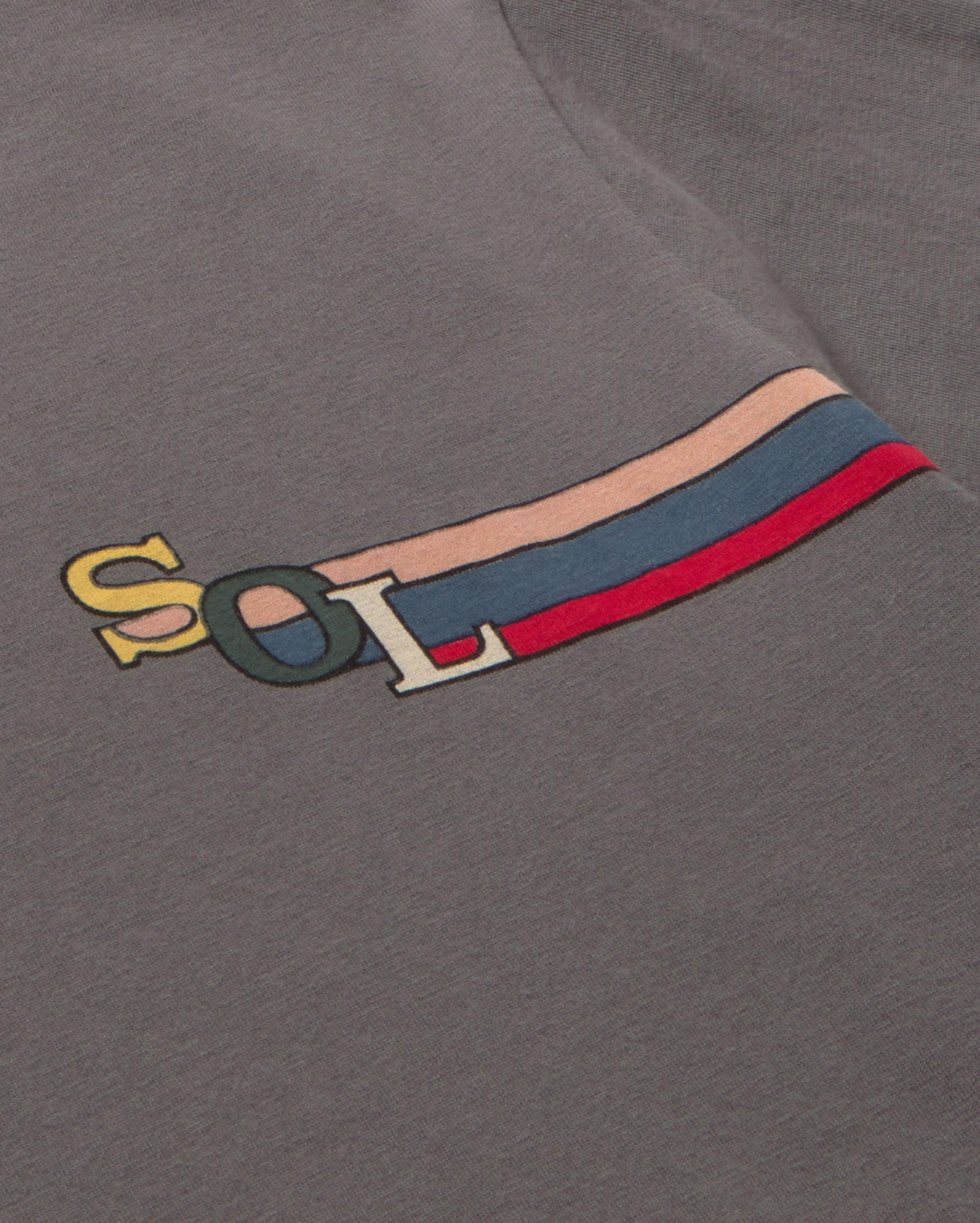Camiseta gris sol sostenible - silueta 2