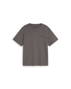 Camiseta bordada a mano flor Aaron - Gris