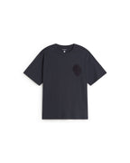 Camiseta oversize navy shell Eric sostenible silueta - 1