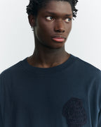 Camiseta oversize navy shell Eric sostenible - 3