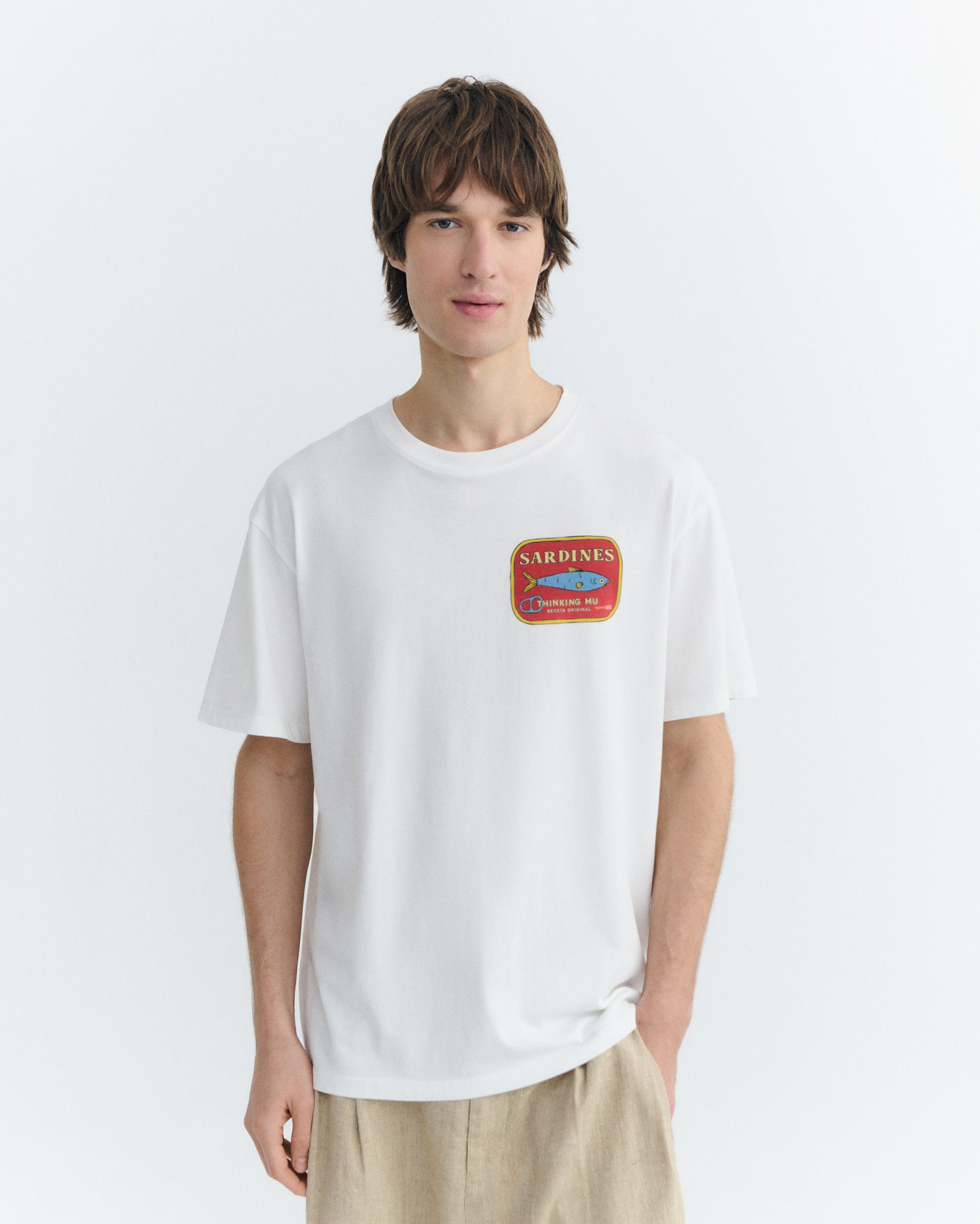Camiseta sardines Aaron sostenible - 2