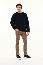 Pantalon Droit Ajusté Nobilis Corduroy - Beige - Homme