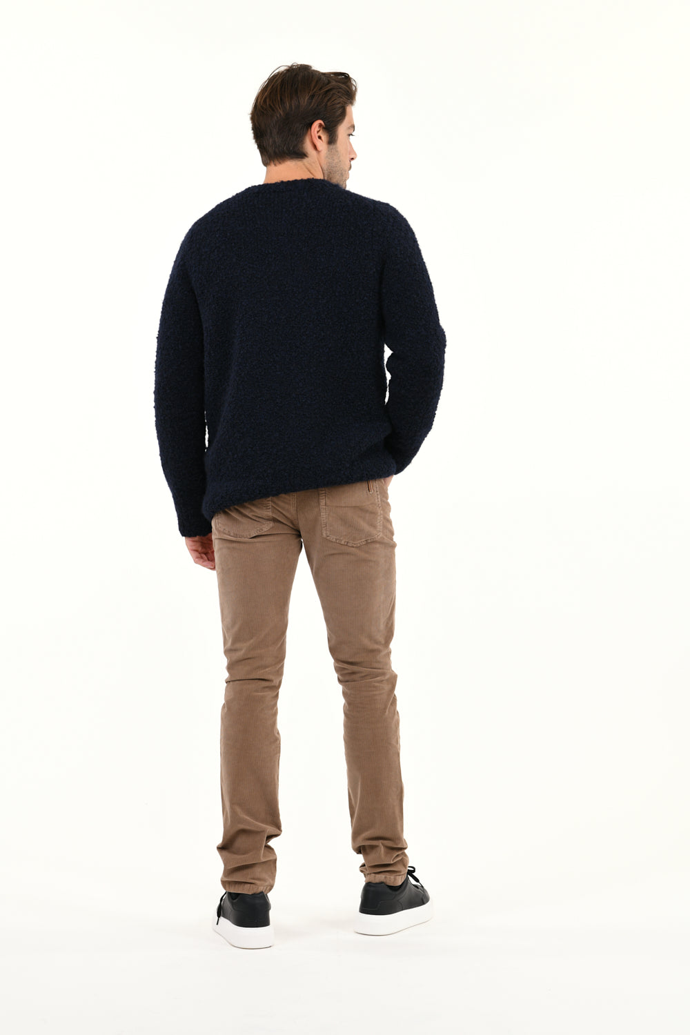 Pantalon Droit Ajusté Nobilis Corduroy - Beige - Homme