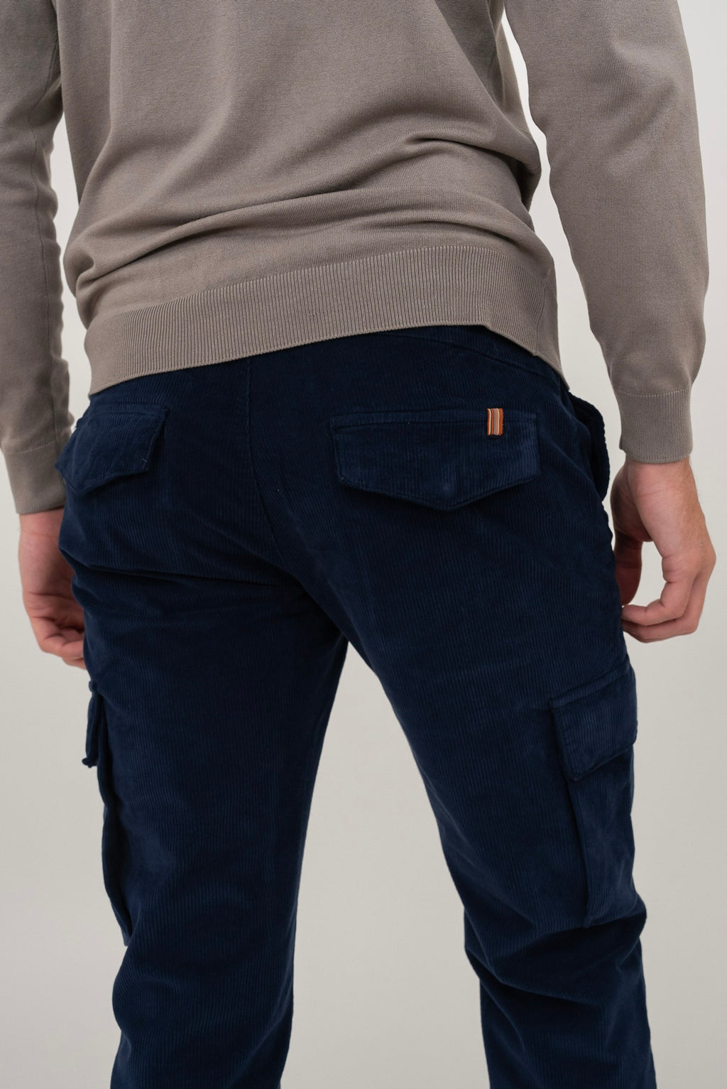 Pantalon Hunter Cargo Jumbo Cord - Bleu Foncé - Homme