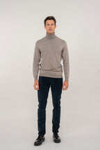 Pantalon Droit Ajusté Nobilis Smooth - Vert Forêt - Homme