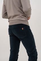 Pantalon Droit Ajusté Nobilis Smooth - Vert Forêt - Homme