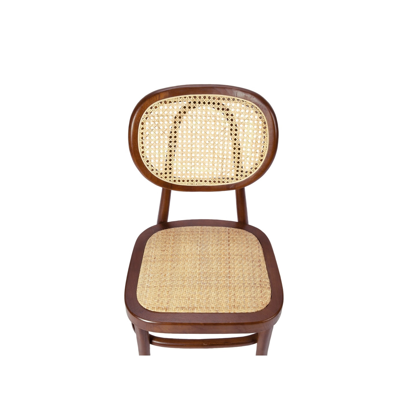 Eloise Dining Chair in Elm Wood - Brown