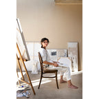 Eloise Dining Chair in Elm Wood - Brown