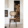 Eloise Dining Chair in Elm Wood - Brown