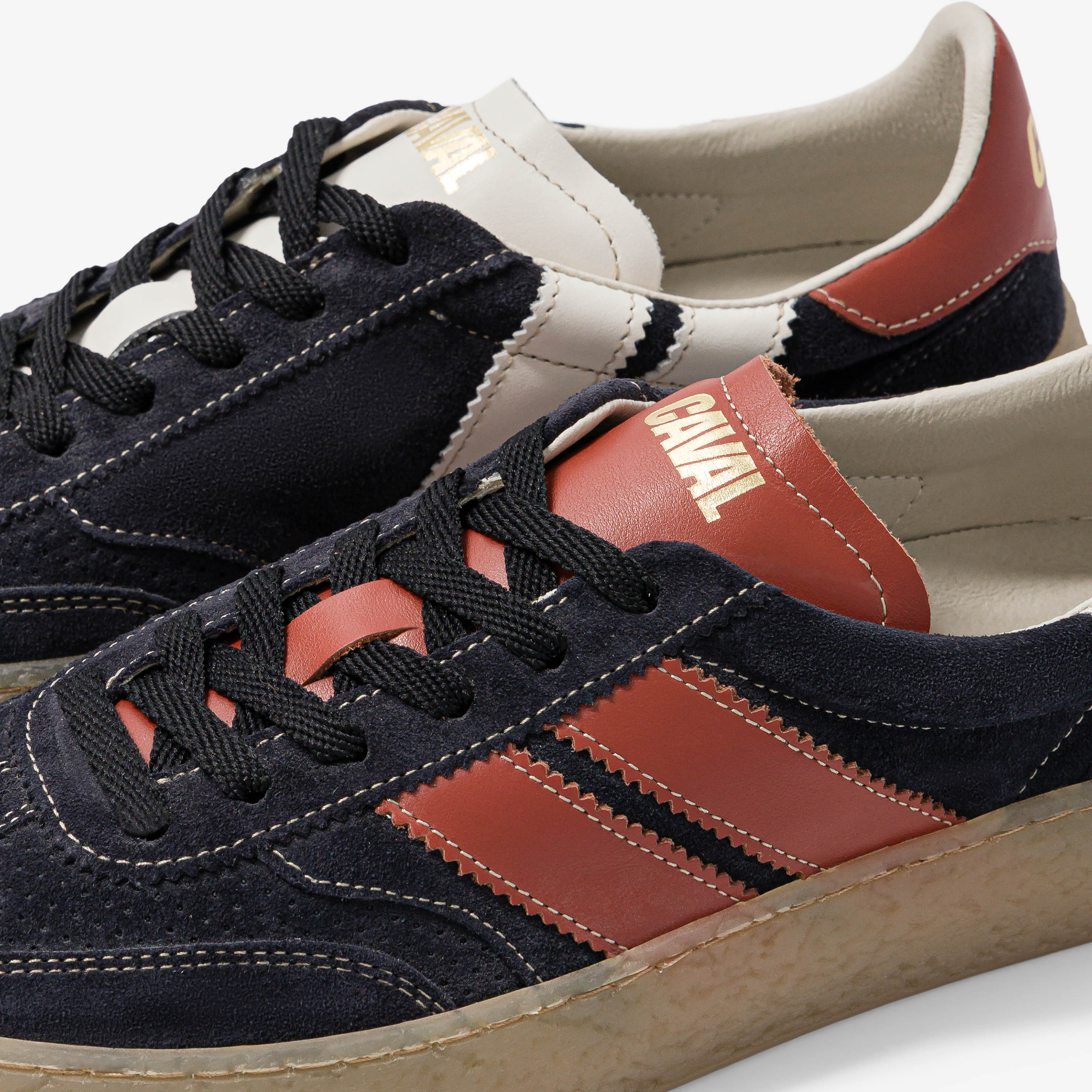 Muddy Blue Sneakers