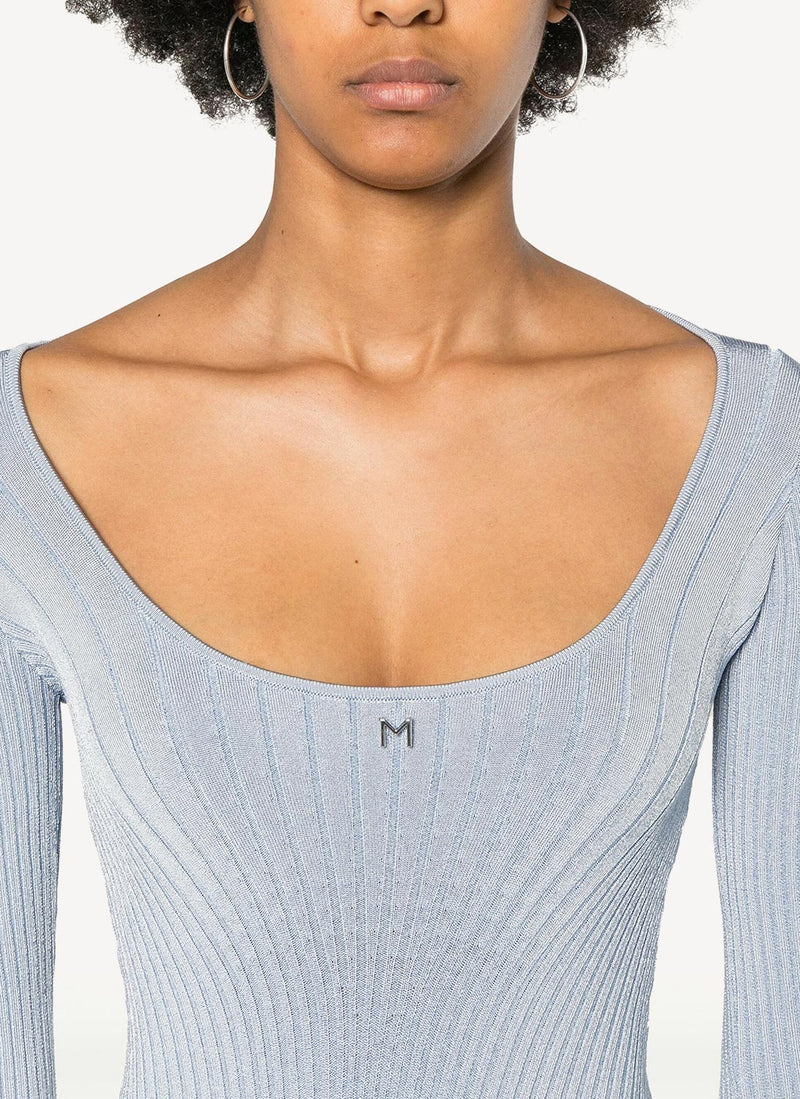 Mugler - Body - Light Blue - Femme