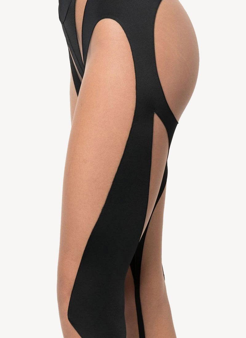 Mugler - Legging - Black - Femme